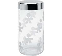 ALESSI Bocal GIROTONDO 150cl Verre Et Acier Inoxydable AKK38