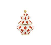 ALESSI Boîte de Noël 0,6l DELIGHT rouge