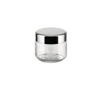 Alessi – Boîte hermétique Girotondo AKK35 – Verre sérigraphié, couvercle en acier brillant 50 cl