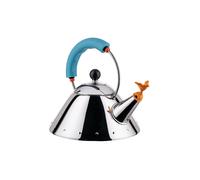 ALESSI Bouilloire 1l acier inoxydable / bleu argent