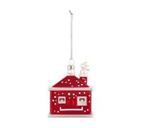 Alessi - Boule maison Cubetta - Verre soufflé - Rouge - Multicolore