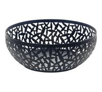 Alessi MSA04/29 B - Frutero Cactus en acier et résine noir 29 cm - Pièce centrale décorative pour table
