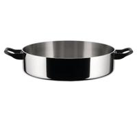 Alessi 90102/28 T Rondin Acier Argent 38,00 x 28,00 x 7,00 cm