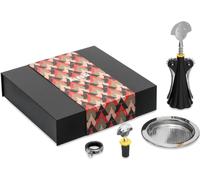 Alessi - Coffret cadeau pour le vin, 4 pièces, en acier inoxydable