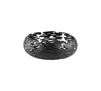 Alessi Barknest Panier à Pain en Acier et Résine Noir 21cm
