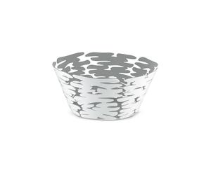 ALESSI Corbeille ronde Barket 21cm blanc