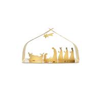 ALESSI Crèche de Noël Bark 23 cm or