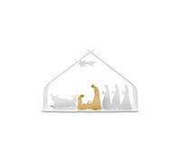 ALESSI Crèche de Noël Bark blanc