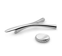 Alessi Décapsuleur Virgula Divina Acier inoxydable