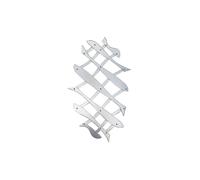 ALESSI Dessous de plat extensible Perscher Max 51cm en acier inoxydable argent