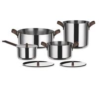 Alessi Edo, 7 Pcs. Stockpots Set (Art.-Nr. PU100S7, EAN 8003299430475)