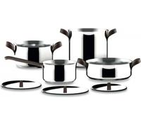 Alessi Edo, ensemble de 7 casseroles (réf. PU100S7, EAN 8003299430475)