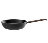Alessi Poêle creuse Edo 28 cm aluminium antiadhésive manche inox PVD