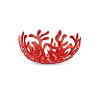 Alessi ESI01/25 R Mediterraneo Coupe à Fruits Rouge