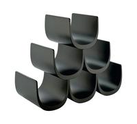 Alessi Étagère à vin Noè GIA13 B – Résine thermoplastique Noir