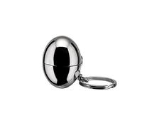 Alessi FA07 Porte-Clés Jeton Acier Inoxydable Argent 8,50 x 4,20 x 3,30 cm