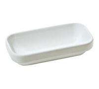 ALESSI FS03 1X2 PROGRAMMA 8 SET DE 2 PIÈCES RÉCIPIENT EN CÉRAMIQUE STONEWARE Blanc G