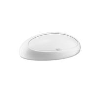 Alessi | Gnam ASG22 W - Boîte à Pain, Résine thermoplastique, Blanc