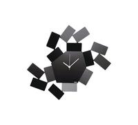 Alessi - Horloge murale Noir