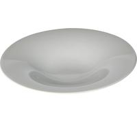 Alessi KU Plato Hondo Porcelan Blanca TI05/2 - Assiette creuse en porcelaine blanche - Lot de 4 - Classique et durable, lavable au lave-vaisselle