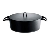 Alessi-La Ceinture D'orion Cocotte Ovale En Fonte Émaillée