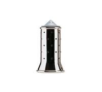 Alessi Salière MGSAL – Acier inox 18/10 brillant, base et couvercle PA, bleu clair