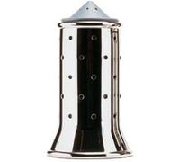 ALESSI MGSAL SALIÈRE EN ACIER INOXYDABLE 18/10 BRILLANT AVEC BASE ET COUVERCLE EN PA BLEU CLAIR G