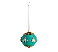 Alessi Boule de Noël MJ16 5 Céramique multicolore 6 x 6 x 7,2 cm