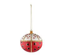 Alessi MJ16 8 Re Coccinello Décoration en Porcelaine - Porcelaine