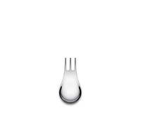 Alessi Fourchette métal Moscardino GIMR01S4 Acier inoxydable poli 18/10 Set de 4
