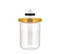 Bocal de rangement 100 COLLECTION, 1 l, jaune, verre, Alessi