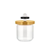 Bocal de rangement 100 COLLECTION, 750 ml, jaune, verre, Alessi