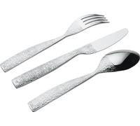 Alessi Mw03s24 Dressed Service à Couverts 24 Pièces en Acier Inoxydable 18/10 Brillant avec Décoration en Relief