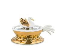 Alessi Narciso MJ16 13 - Décoration Design en Porcelaine, Décorée à La Main