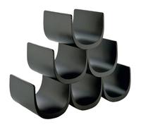 Alessi Étagère à vin Noè GIA13 B – Résine thermoplastique Noir