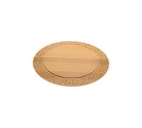 Alessi - Plateau à fromage Bois naturel