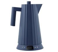 Alessi Plisse bollitore blu con regolamento temperatura
