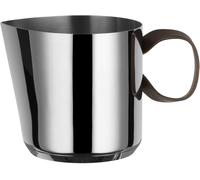 Alessi PU302 Bouilloire à Lait Edó 13 cl Inox 18/10 Apto pour Induction, Marron, Design Patricia Urquiola