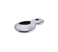 ALESSI Repose-cuillère T-1000 Acier inoxydable argent