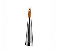 Alessi RS08 Todo - Râpe à Fromage et Noix de Muscade Design Géant en Acier Poli et Bois