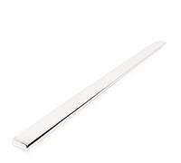 Alessi Santiago Couteau de Table en Acier Inoxydable 18/10 Argenté, Noir, Set de 6 Pièces