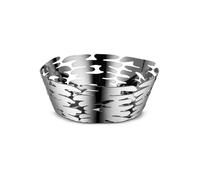 Alessi Corbeille métal Barket BM10/18 – Centre de table décor ajouré, inox 18/10, argent, 18 cm