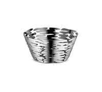 Alessi Barket BM10/21 - Centre de Table Design avec Décorations Ajourée, Acier Inox 18/10, 18 cm