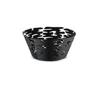 Alessi Corbeille BARKET 21 cm en acier et résine noire