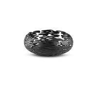 Alessi Barknest Panier à Pain en Acier et Résine Noir 21cm