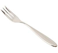 Alessi Sg38/16 Mami Fourchette à Gâteaux en Acier Inoxydable 18/10 Brillant, Set de 6 Pièces