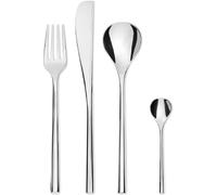 Alessi Service à couverts TI04S24 24 pièces Acier inoxydable 18/10 brillant
