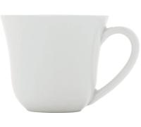 Alessi TI05/76 - Ensemble de 4 Tasses Moka en Porcelaine Blanche KU - Design par Toyo Ito