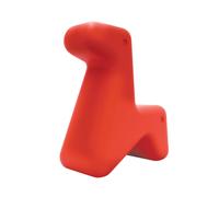 Alessi - UNS07R - Chaise haute ou jouet pour enfant "Doraff" en polyéthylène, design Ben van Berkel - Rouge