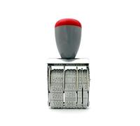 Alevar Tampon de date manuel (mois en anglais), tampon avec date en caoutchouc empreinte de 4 mm